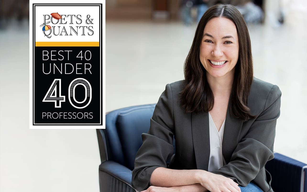 2026 Best 40-Under-40 Business Professors: Ashley Hardin, Olin Business School, Washington University in St. Louis
