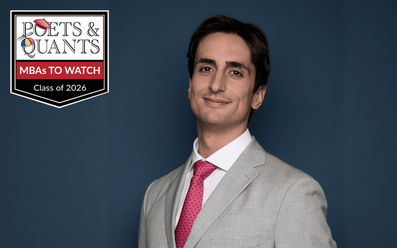 2026 MBA To Watch: Riccardo Branchi, Esade Business School