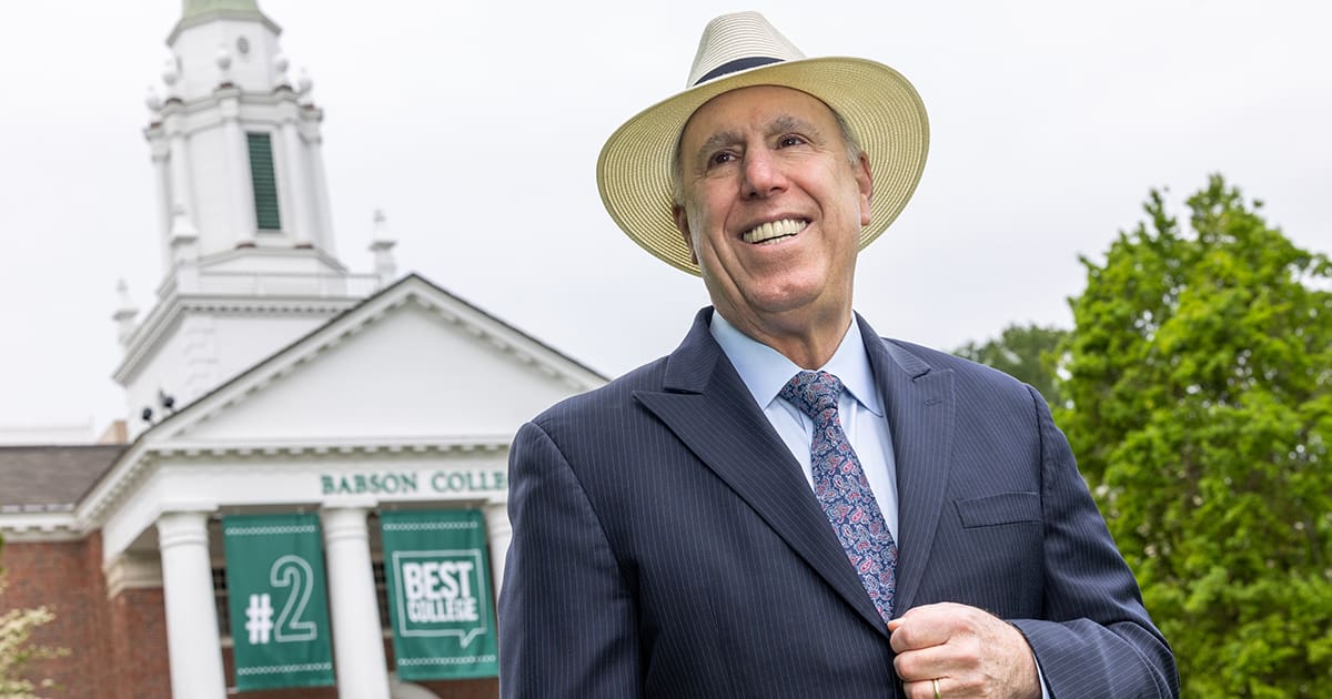In His Final Year As President, Babson's Stephen Spinelli Is Grading Himself First